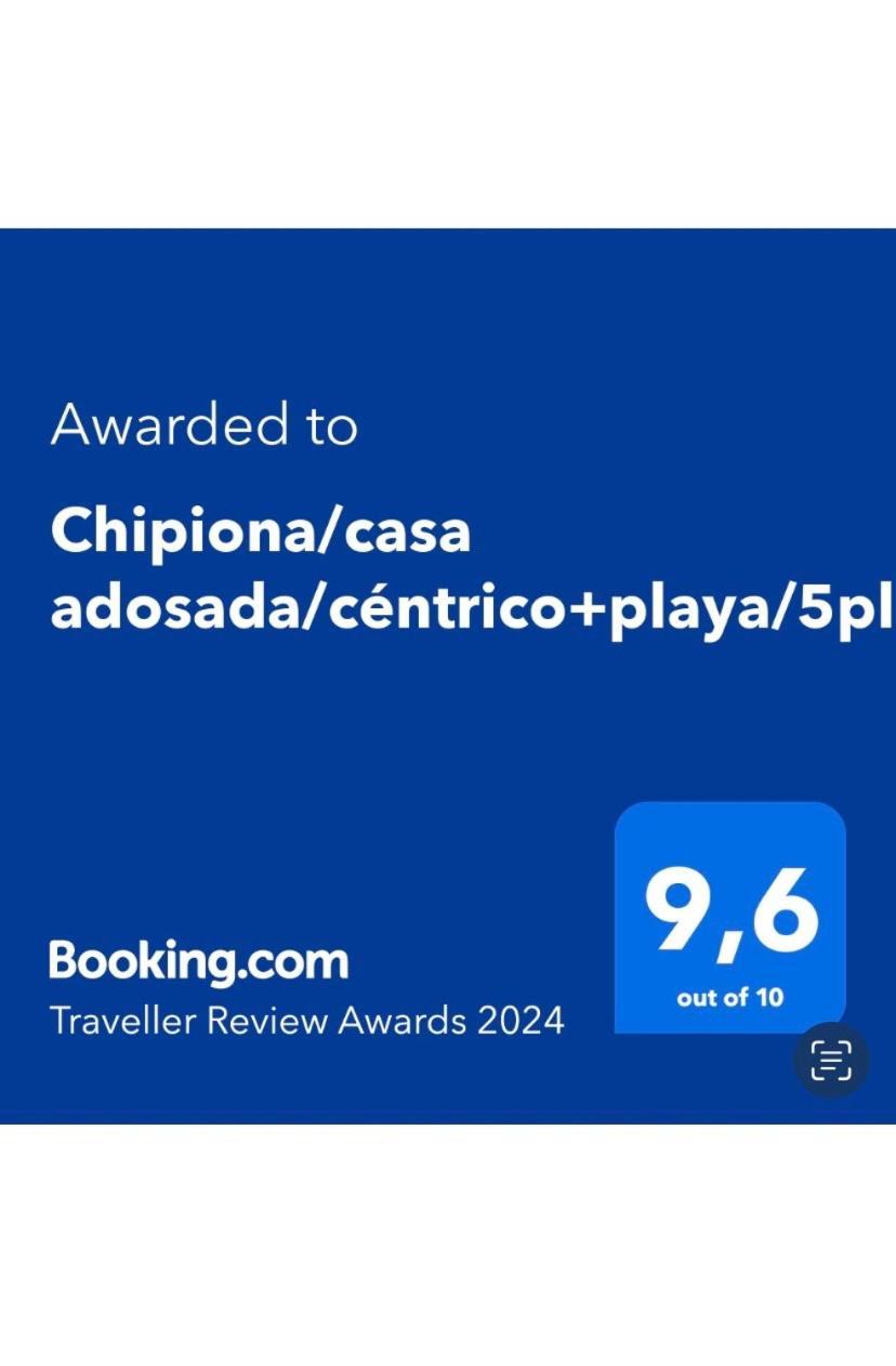 Chipiona/Casa Adosada/Centrico+Playa/5Plazas/Garaje/ מראה חיצוני תמונה